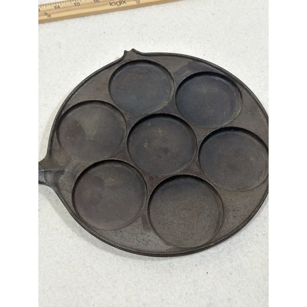 Jotul Cast Iron Aebleskiver Pan 7 Cup Danish Cottagecore Hygge Kitchen